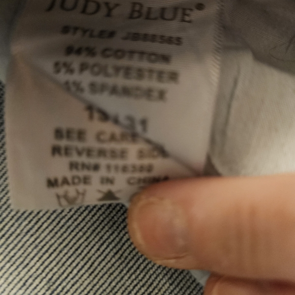 Judy Blue Skinny Distressed Embellished Jeans - Picture 16 of 16